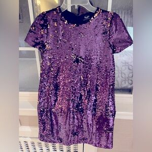 Stunning sequined Girls dress NWT
